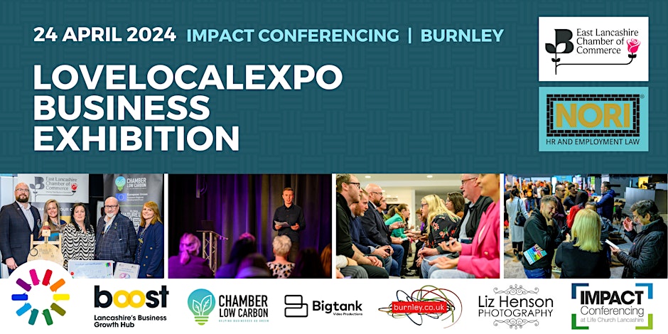 2024 Business Expo Burnley - exhibitors, seminars & networking WED 24 APRIL – THE HOTTEST TICKET IN TOWN – LOVELOCALEXPO BURNLEY - 9AM-3PM Don’t forget to book your FREE visitors ticket at eventbrite.co.uk/e/624260258237…