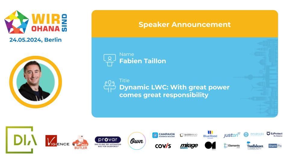 Shining a light on our speakers #WirSindOhana Today we'd like to introduce you to @FabienTaillon who is part of our #developers track. Find the full agenda here: buff.ly/43SRBEl Did you get you curious? Grab your ticket now: buff.ly/3PHjadB