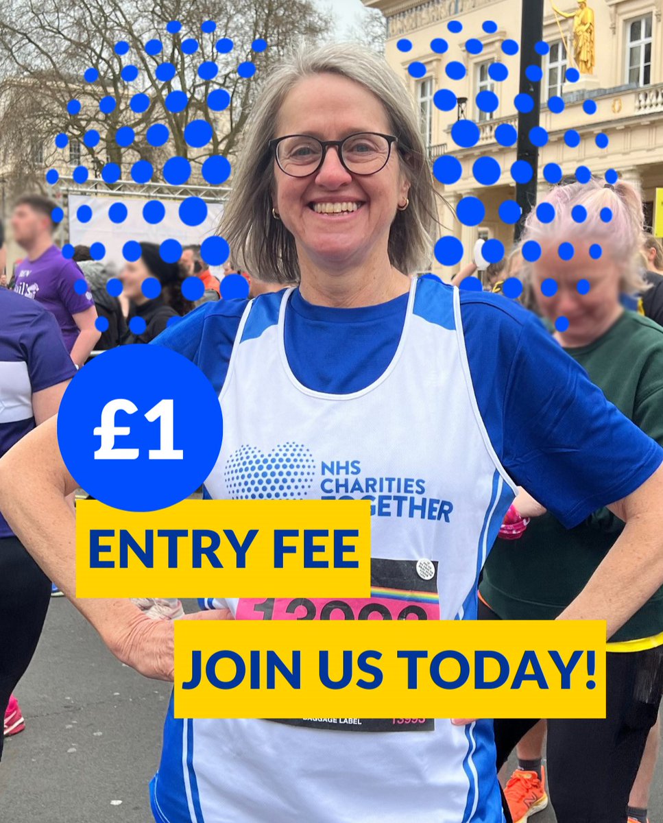 Congratulations to everyone who took part in yesterday’s @LLHalf! We’re especially grateful to those who chose to raise funds for @NHSCharities. 💙 If you missed out this year, we’re delighted to be taking registrations for 2025! Sign up for just £1 👉 bit.ly/3vG9iKr