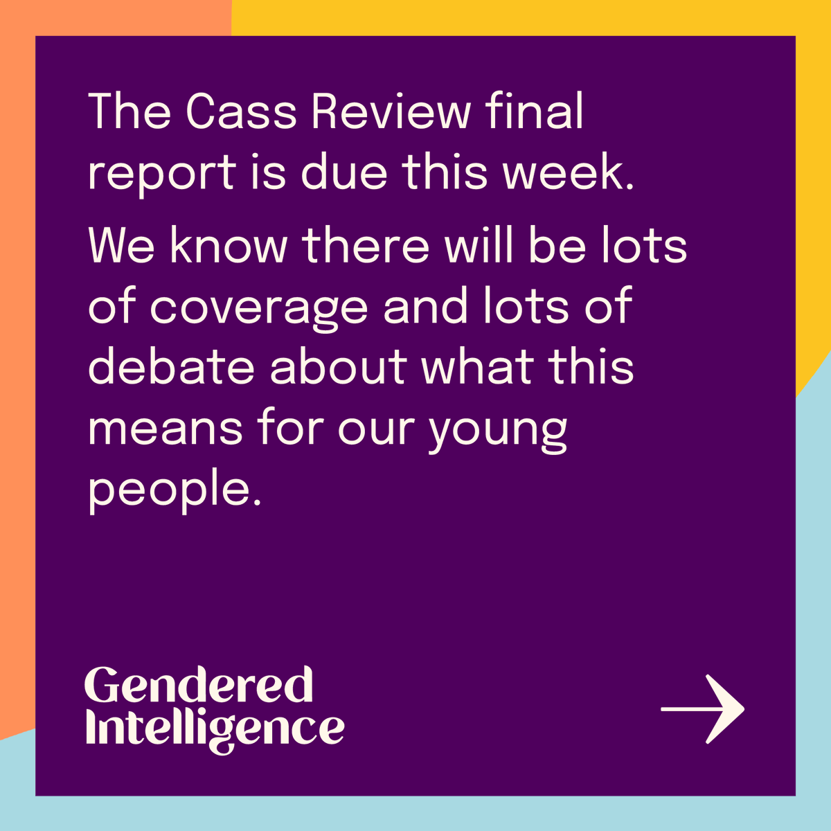 Gendered Intelligence tweet media