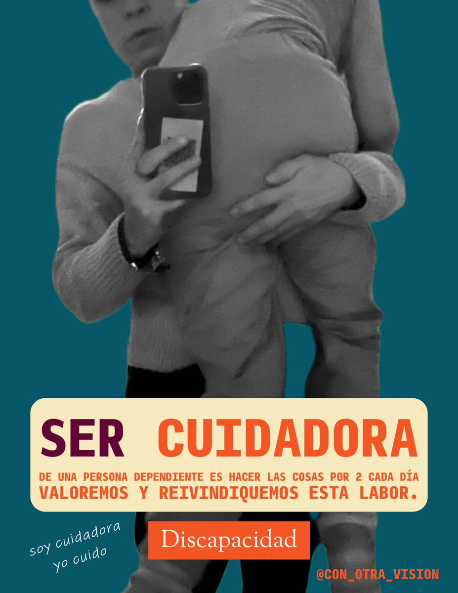 Nos suelen llamar fuertes y valientes, pero a veces no podemos con todo.

⭐️Somos humanas NO súper heroínas 

Por eso las administraciones deben reconocer nuestra labor, y conseguir el cambio que necesitamos.

#SomosCuidadoras
#DerechosNoFavores