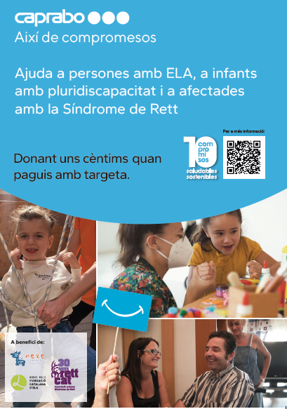 caprabo's tweet photo. Col·labora aquest mes d'abril amb la nostra campanya Cèntims Solidaris i ajuda als projectes destinats a malalties rares de @fmiquelvalls, @nexefundacio i @RettCat 🙏 #Caprabo https://t.co/bVlanSso6N