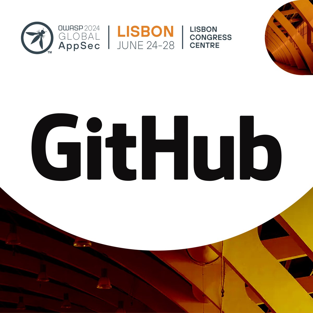 owasp's tweet photo. #OWASP Global AppSec 2024 #Lisbon June 24-28!
4 days dedicated to training for #appsec professionals.
2 day conference and expo featuring industry expert keynotes
@github
REGISTER> https://t.co/SVPAVlybFt
#appsec #AI #portugal #devscopes #cybersec #infosec #threatmodeling https://t.co/8EK1jDwV7N