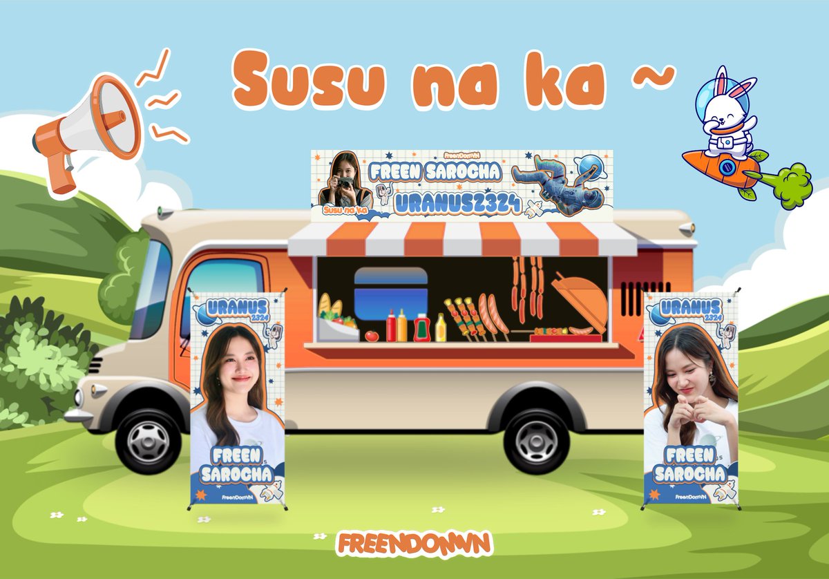 🌷Hello, FreenDom here 🐰

🐰Upcoming images of the foodtruck for April 11 are here. Hope our Rabbit will have a good filming session and enjoy the food enthusiastically supported by GIRLFREEN VN as well as FreenDom. 💥🔥

-------
Please wait with me. FreenDom will announce…