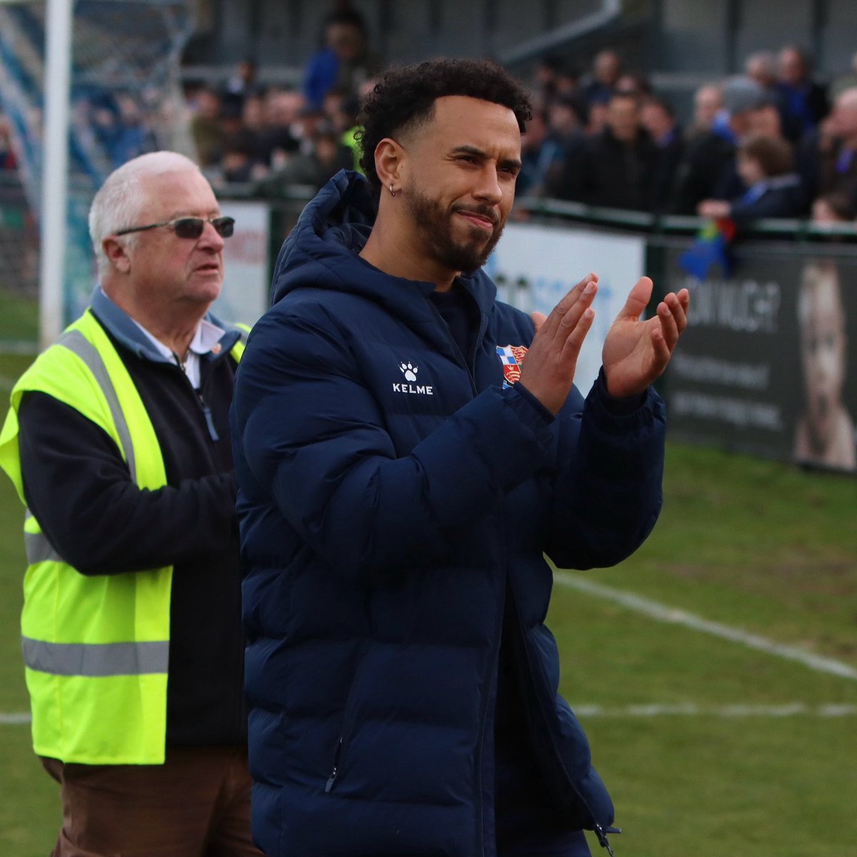 Humbled and honored to step into the role of manager at @wealdstone_fc until the end of the season. I will give my all to help lead our team to safety over these next 5 games. With all of your support, I truly believe we can overcome our current situation. Matthew 19:26 🙏🏽💙