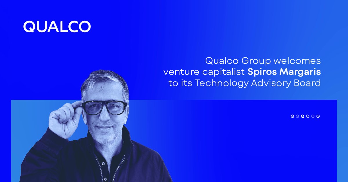 Very Excited to Join the Amazing @qualco_sa Team! The Qualco Group welcomes renowned #VentureCapitalist Spiros Margaris to its Technology #AdvisoryBoard blog.qualco.eu/news/qualco-gr… #fintech #finserv #VC #Innovation #AI #ArtificialIntelligence #creditsolution #Finance #banking…