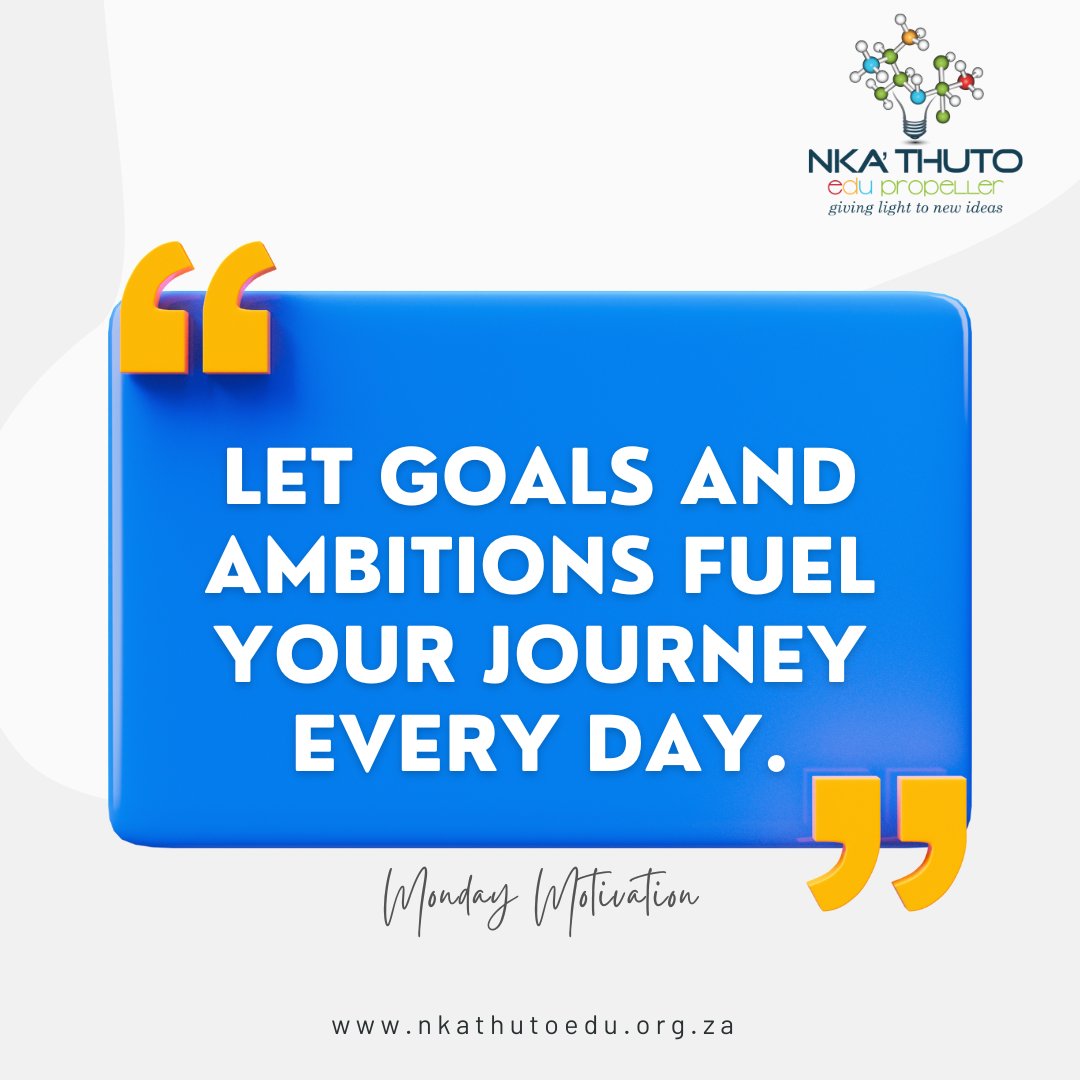 People who are driven by goals and ambitions often see Mondays as a chance to get back on track towards their objectives. They may view the start of a new week as an opportunity to make progress, set new goals, and work towards their aspirations.#MondayMotivation