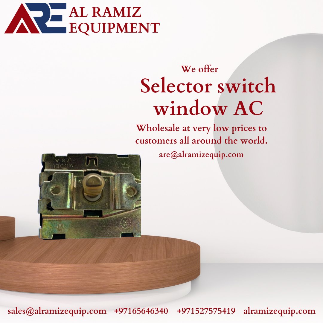 Selector switch window AC #selectorswitch #windowAC #FSP #rotaryswitch #electricalappliances #versatile #reliable #compactdesign #easytouse #durability #seamlessoperation #20Amps #240Volts #X10protocol #homeappliance #energyefficient #electricalcontrol #convenience #FSPselector