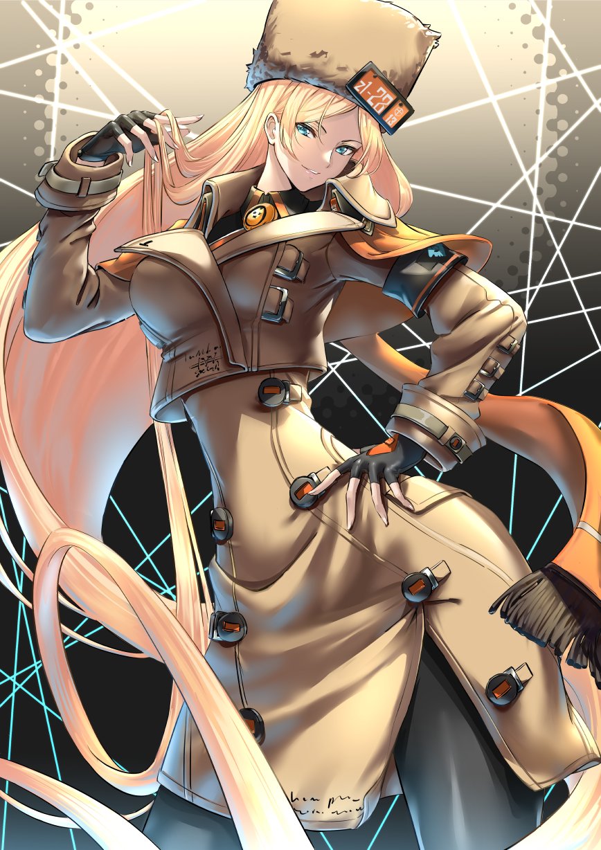 GUILTY GEAR　布ポスター　ミリア=レイジ GGX ADVANCE EDITION ミリア＝レイジ