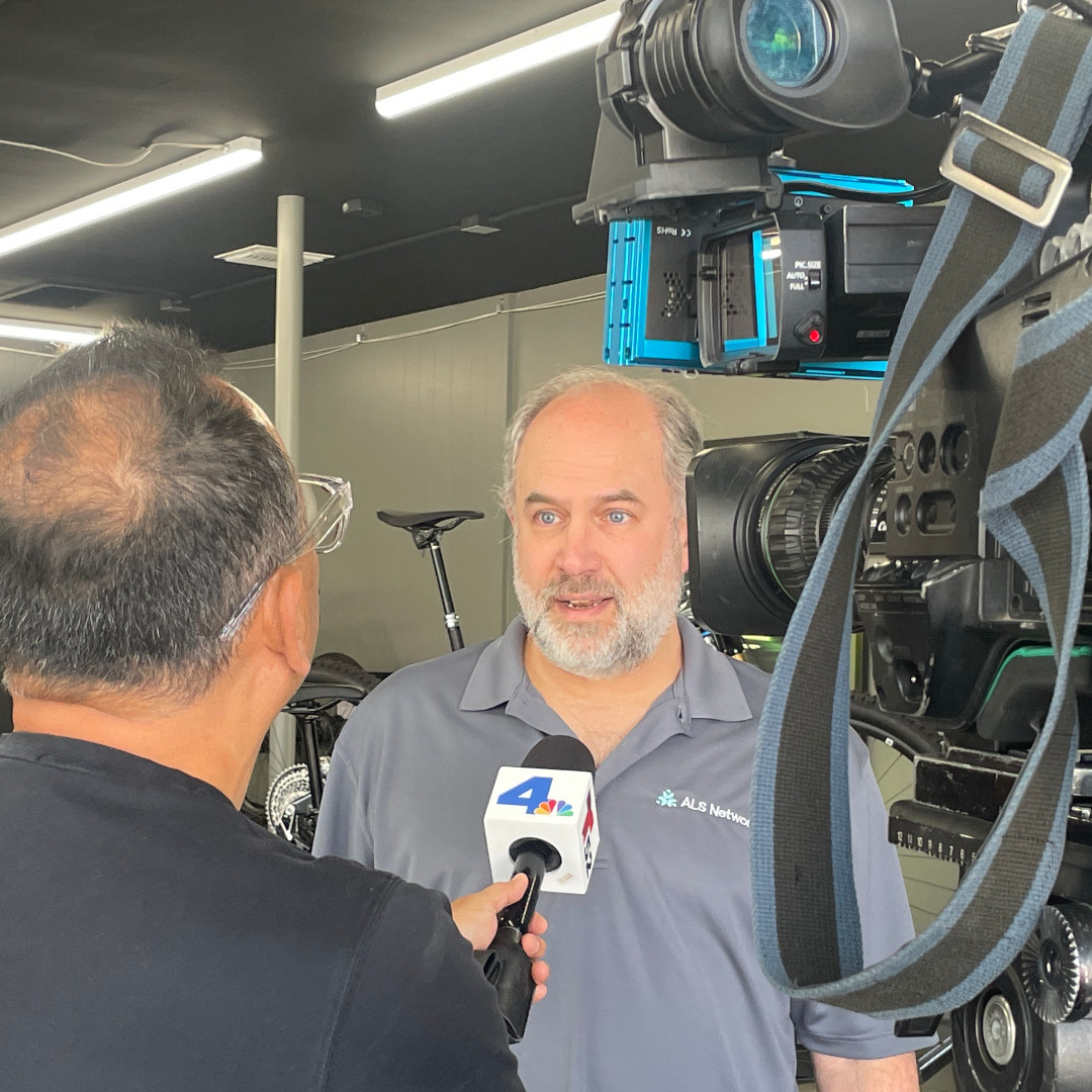 Today, Jaime Lafita (@JaimeL68106869) of @dalecandela, along with family, friends, and @youralsnetwork, worked on the last details for the #DeathValleyRide. They also participated in TV interviews to raise global awareness and support for #ALS research. DeathValleyRidetoCureALS.org