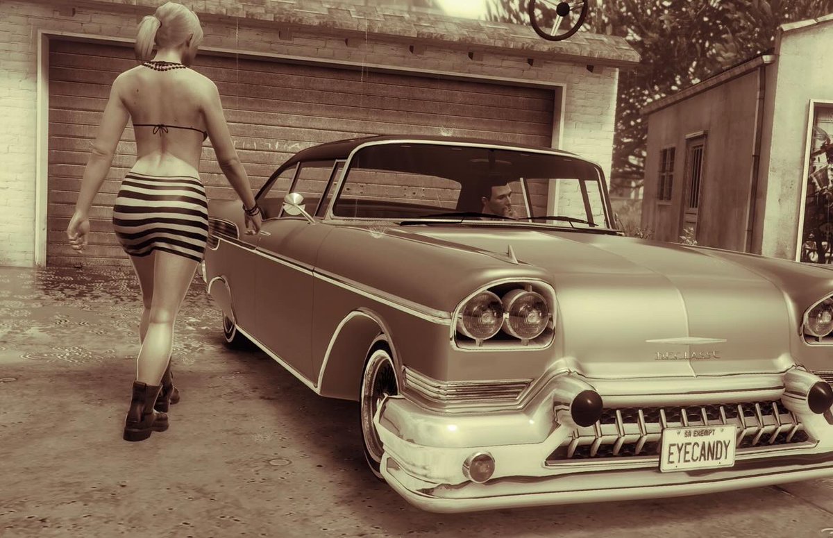 Sepia🤔 i think… (✨my friends car not mine✨) #rockstargames #gtaonline #gta #gta5 #gta5online #themagnificentteam #snapaddicts