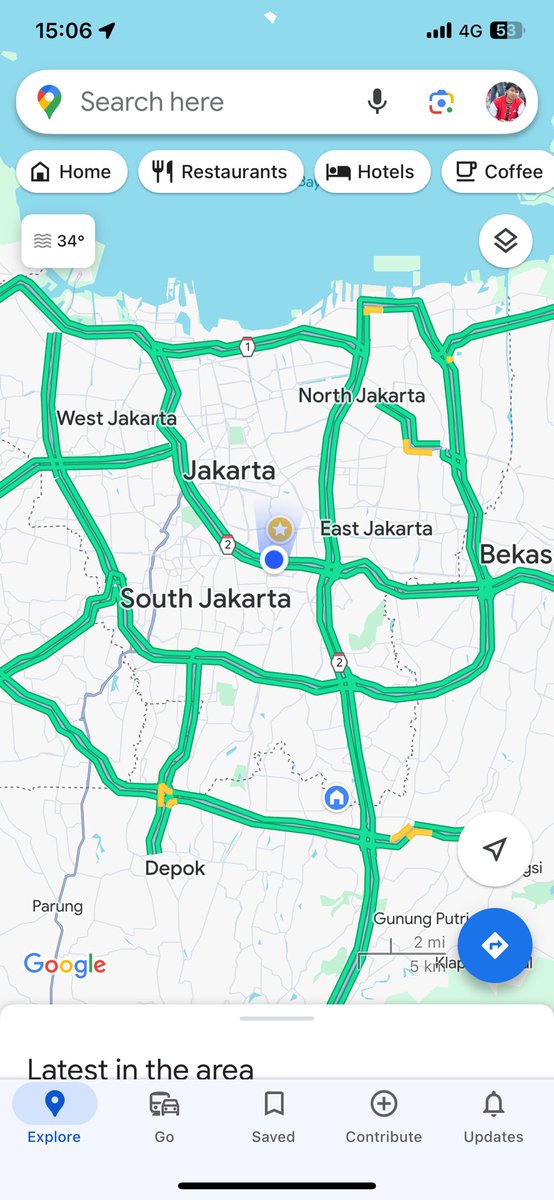 Bukti konkret dan otentik bahwasanya warga Jakarta itu sebagian besar adalah orang kampung. 🤣