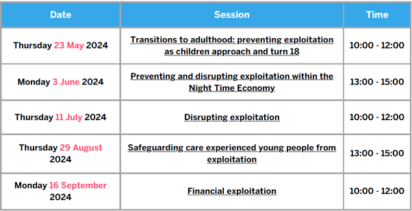 TCSImpact's tweet photo. Were you unable to join our #LookCloser learning events last year?

Don't worry - we've just announced some new dates!

Join us to learn more about your role in safeguarding all children from #childexploitation.

Sign up for free here: https://t.co/oPbTOVzhM2 https://t.co/HLSuzJFG2x