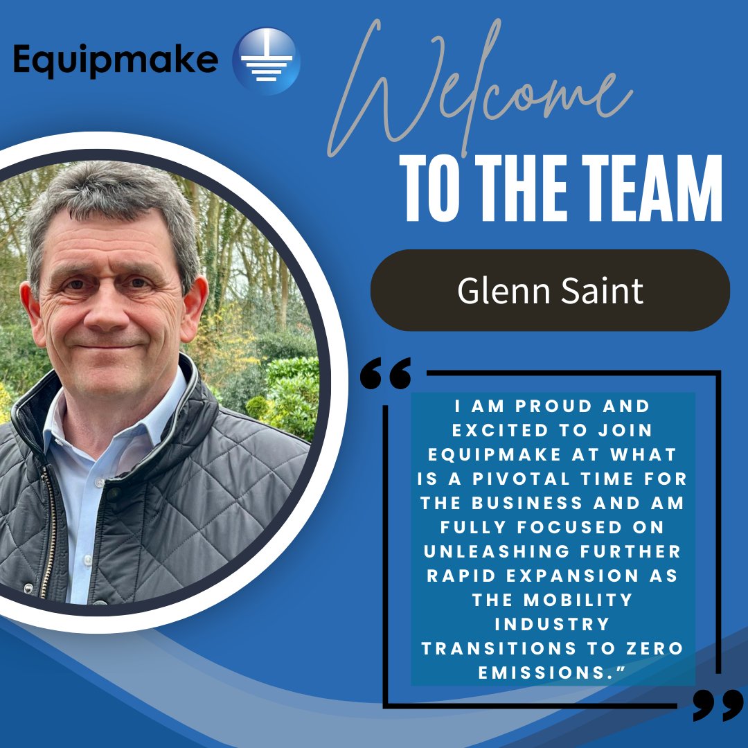 We are pleased to welcome Glenn Saint as our new Business Development Director. With significant leadership experience at EV start-up Arrival, and bus manufacturer Optare, Glenn's expertise will be invaluable in driving our growth in the commercial vehicle electrification sector