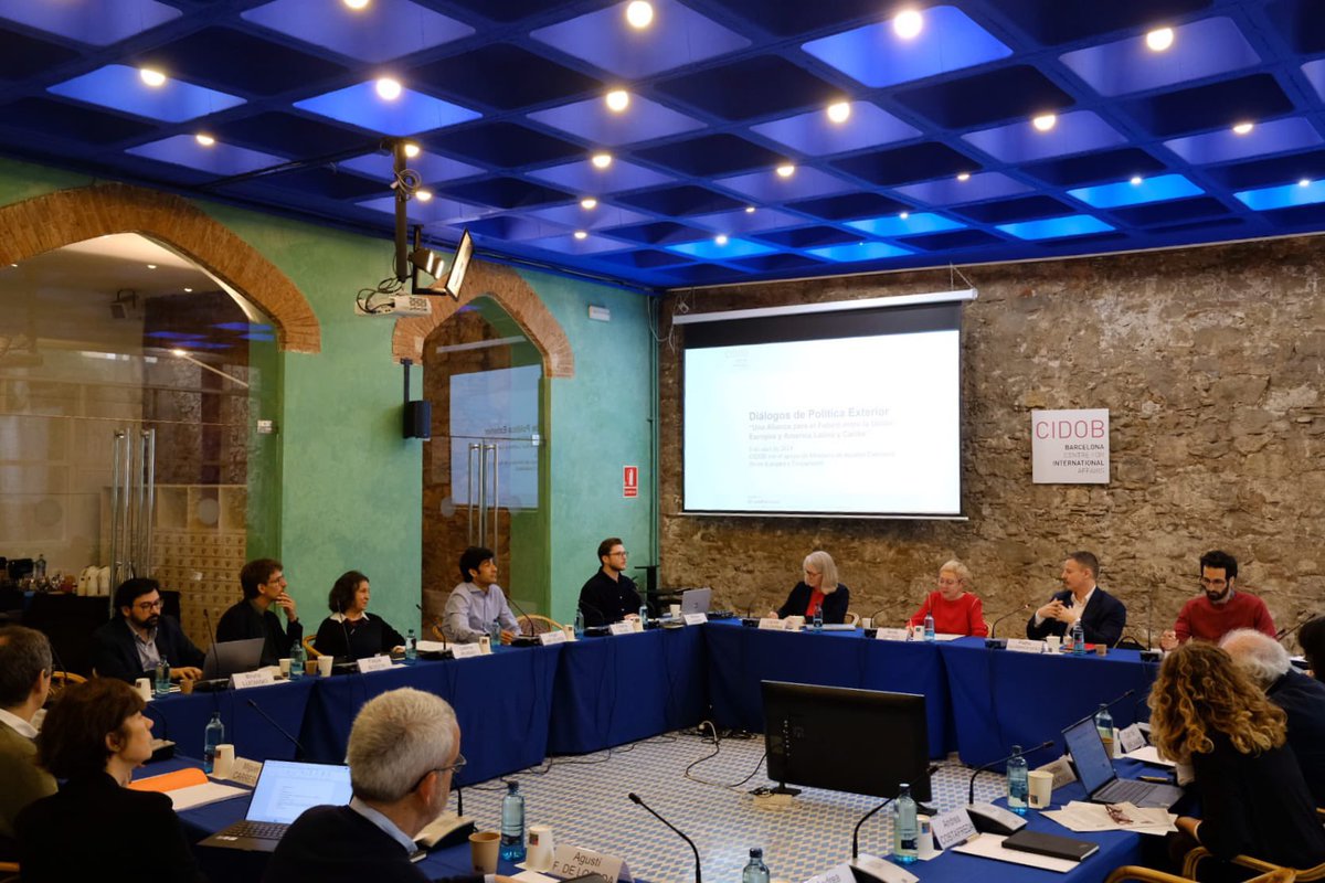 “Una Alianza para el Futuro entre la UE y América Latina” ¿Sobre qué aspectos de la agenda multilateral se pueden construir consensos? Expertos, responsables de instituciones europeas y birregionales lo analizan hoy en CIDOB #DiálogosPolíticaExterior
🔗bit.ly/DiálogosPolíti…