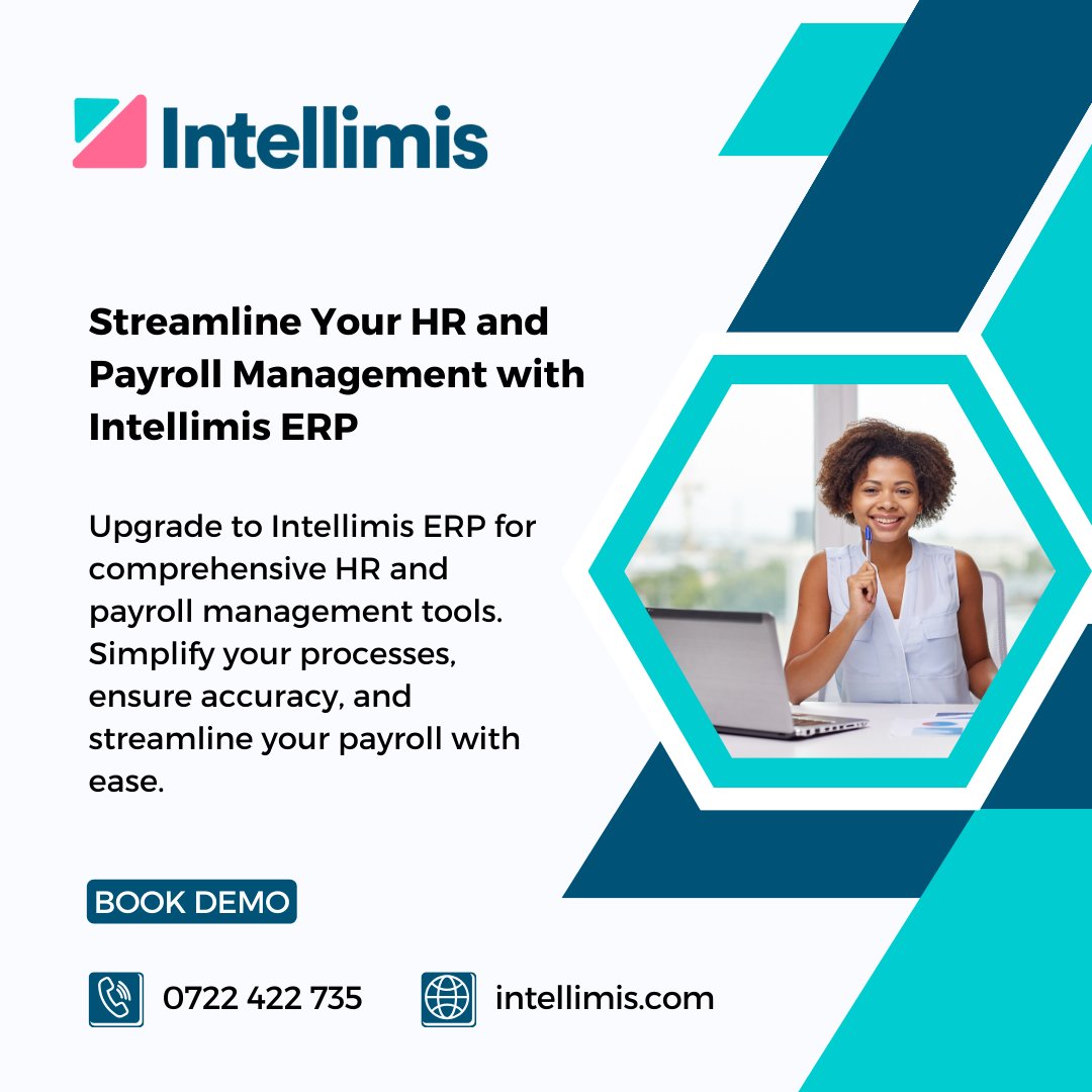 Transform your HR and Payroll Management with Intellimis ERP! Simplify your processes, ensure accuracy, and streamline your payroll with ease. Intellimis offers comprehensive tools for managing your workforce and payroll, making HR management a breeze.
#HRManagement #Payroll #ERP