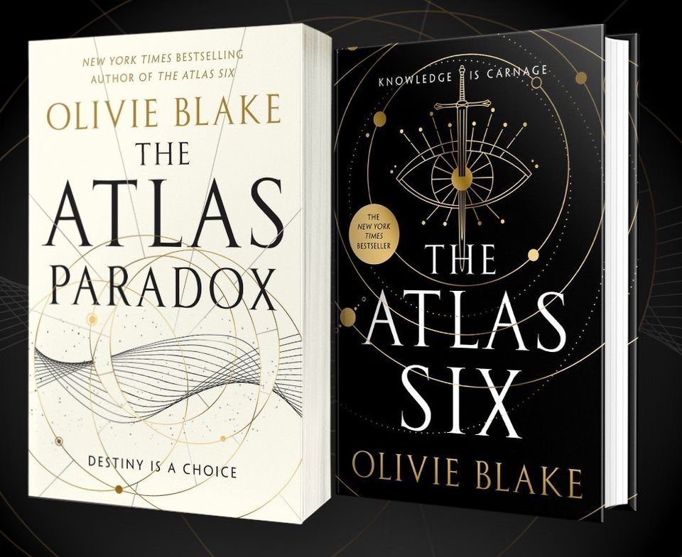 Experience the Atlas Six trilogy by Olive Blake, the ultimate tiktok fantasy hit.

Knowledge is Carnage.
Destiny is a Choice.