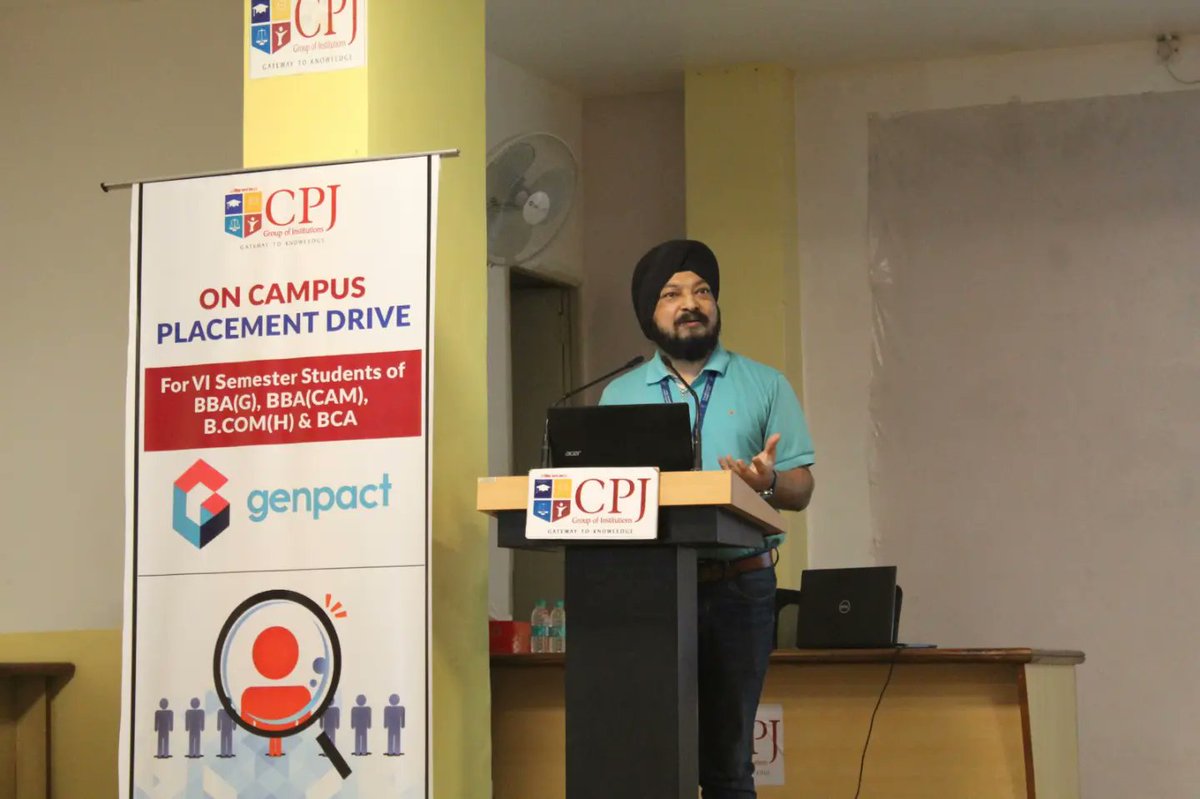 🎓 CPJ College's Genesis Cell successfully organised an exclusive On Campus Placement Drive with Genpact on 06-April-2024 , offering lucrative profiles and a chance to kickstart your career !! 

 #PlacementDrive #CPJCollege #CareerOpportunity 🚀🏢