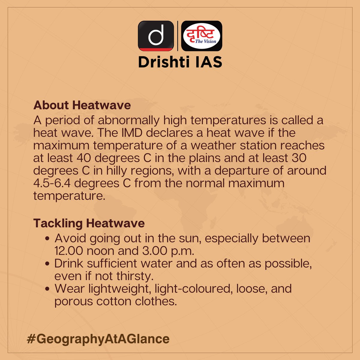drishtiiaseng's tweet photo. Learn to look beyond horizons with #GeographyAtAGlance subject!
#DrishtiGuideToGS #Geography #Weather #Temperature #Heat #Degree #India #UPSC #UPSC2024 #GeneralStudies #ReelsViral #ViralReels #TrendingVideo #ReelInstagram #UPSCAspirants #Mentoring #DrishtiIAS #DrishtiIASEnglish https://t.co/iYhVwHk23Q