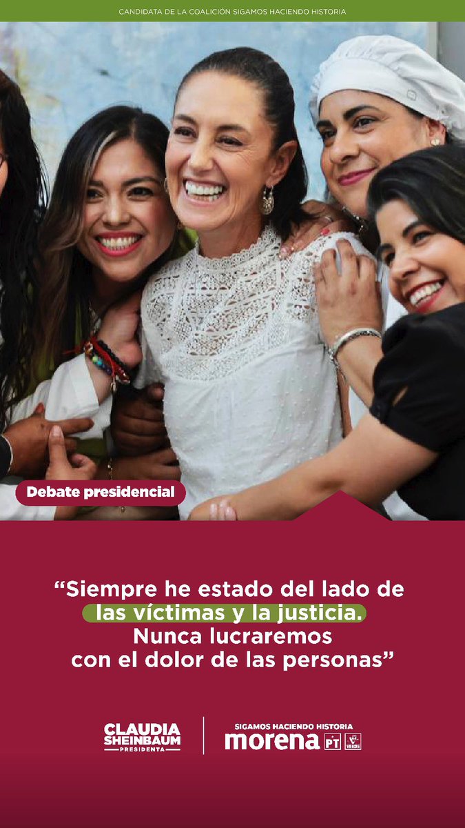 Gaspar_2301's tweet photo. Después de ver el debate, estoy convencido de que Claudia es la candidata más preparada y capaz #ClaudiaGanaDebate https://t.co/uNj8JyBELf