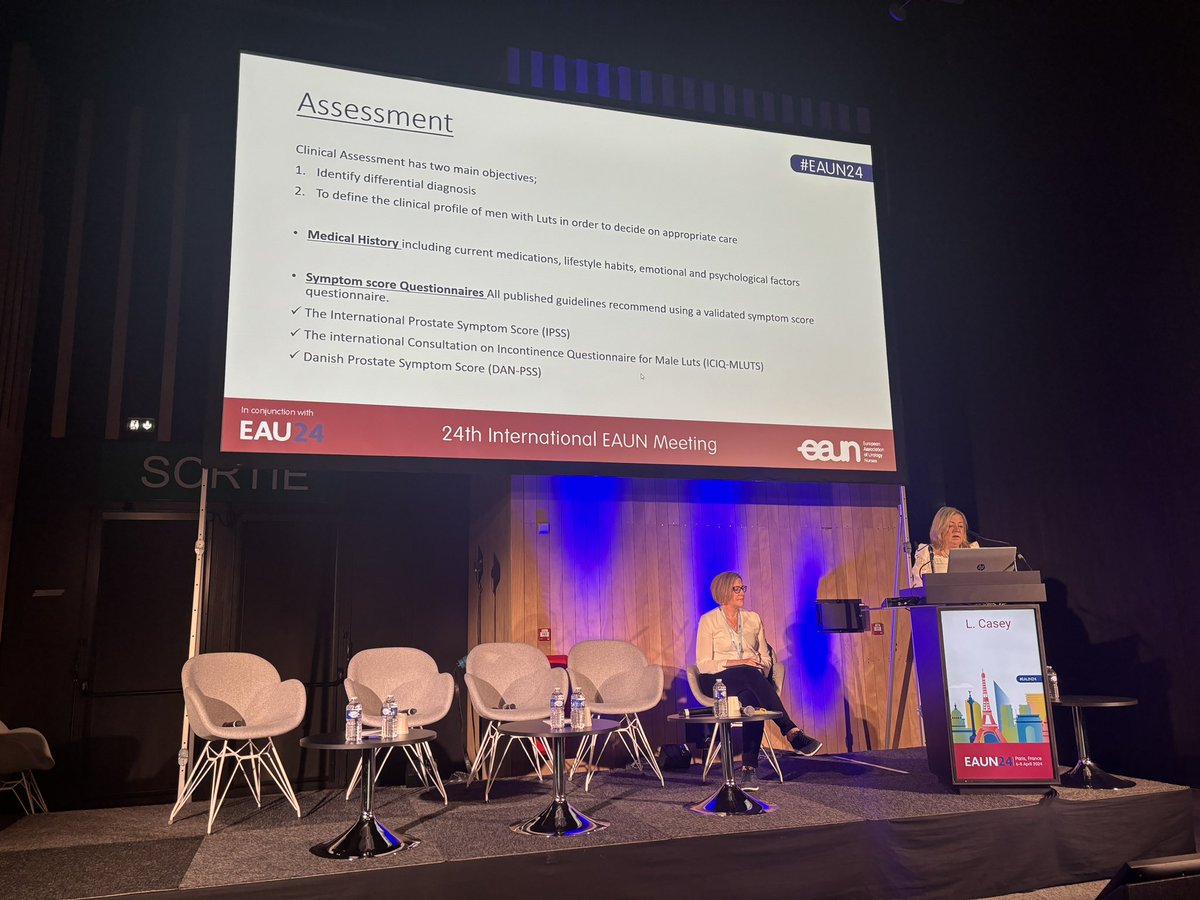 Tallaght University Hospital RANP <a href="/lc_casey/">Lynn Casey</a> giving us an informative talk at #EAUN24 about the diagnosis and management of male LUTS <a href="/TUH_Tallaght/">Tallaght University Hospital (TUH)</a> <a href="/DaphneGoul62548/">Daphne Gould</a> <a href="/EAUNurses/">European Association of Urology Nurses (EAUN)</a> <a href="/Dr_RPM/">𝚁𝚞𝚜𝚝𝚘𝚖 𝙼𝚊𝚗𝚎𝚌𝚔𝚜𝚑𝚊</a> <a href="/lc_casey/">Lynn Casey</a>