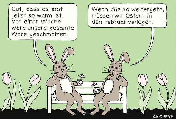 #Schokoladenwende #Hasenwende #Zeitenwende .... uff, ist das alles kompliziert @katharinagreve für @SZ #Osterhasenhabenesnichtleicht