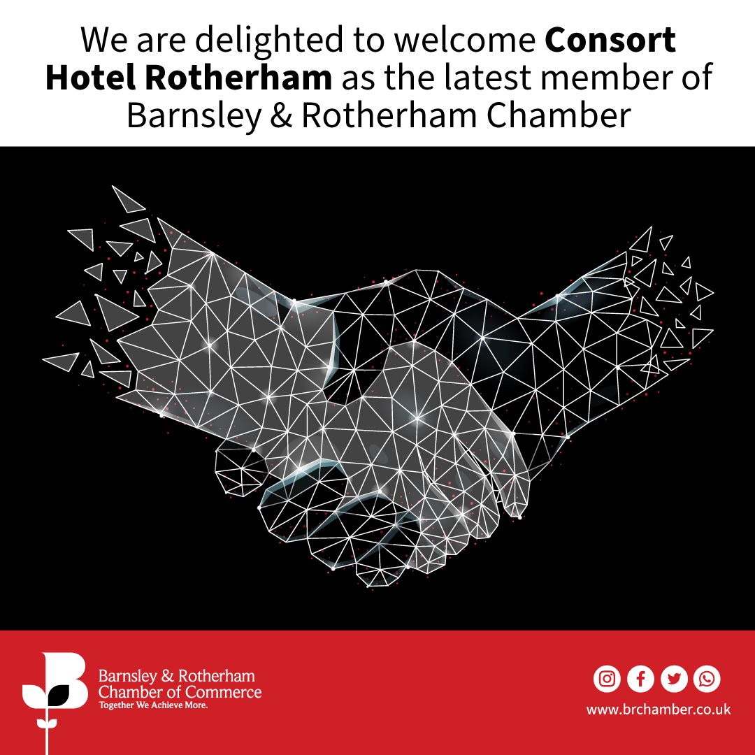 We are delighted to welcome Consort Hotel as our latest member. 🌐 buff.ly/3TNRaX2 Located just 13 minutes drive from the town of Rotherham, the Consort Hotel boasts free Wi-Fi access for all guests. #brchamber #Barnsley #Business #SouthYorkshire #Support #Membership