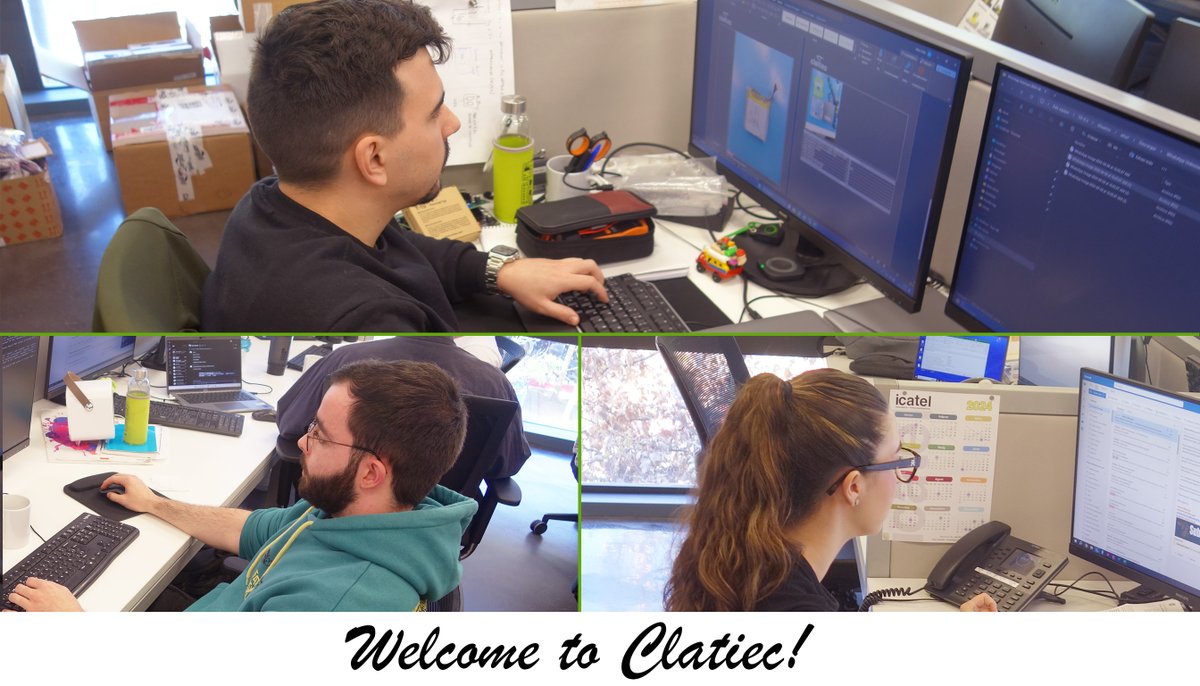 claitec's tweet image. We are pleased to announce that the Claitec - Part of Troax Group team continues to grow.🎉💪

Aitor, Ivan and Laia joins our team!
𝐖𝐞𝐥𝐜𝐨𝐦𝐞 𝐚𝐛𝐨𝐚𝐫𝐝!

lnkd.in/d46pVPcv

#team #claitec #troax #grow #innovation