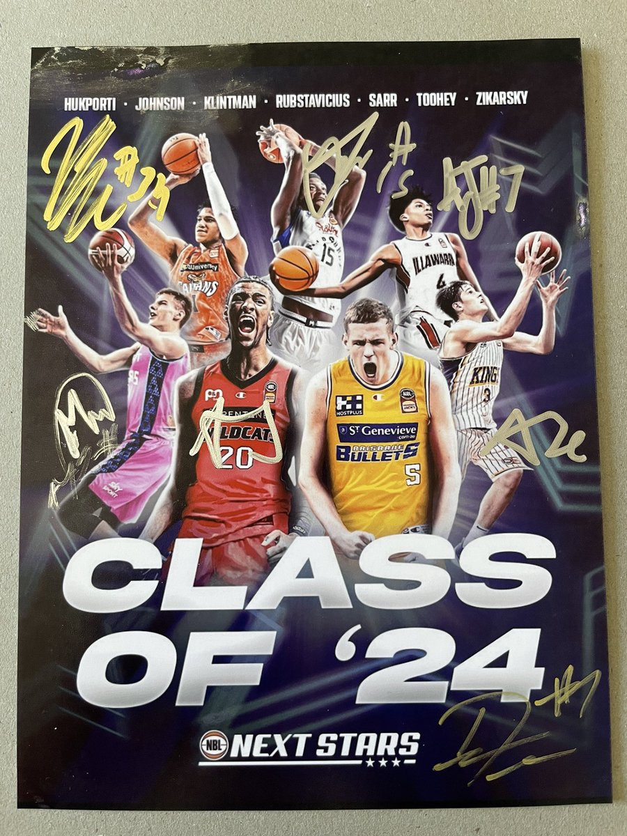 Season done thanks for the good times #nbl24 #tasmania #jack #jumpers #champions #allthafeels #some #Favorite #pics #autographs #super #fan #peace #out #✌️ #signatures #collecting #collection #playercards