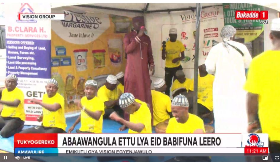 Today 100 lucky Muslims are in for a real treat with hampers and goodies in a @bukeddetv @bukeddeonline promotion dubbed 'Ettu lya Idd'. A big thank you to our sponsors; Prestige Margarine/Chapa Traders, Bclara Property Service, Newman’s Foods, and Skypins. #VisionUpdates