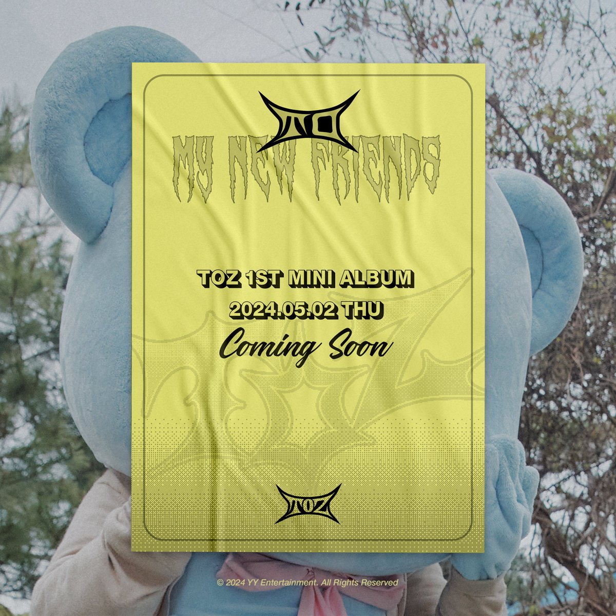 TOZ(티오지) Korea 1st Mini Album 【𝑇𝑂 𝑚𝑦 𝑛𝑒𝑤 𝑓𝑟𝑖𝑒𝑛𝑑𝑠】 👟2024.05.02 #TOZ #티오지 #TO_my_new_friends #TOZ_KOREA_1ST_MINI_ALBUM