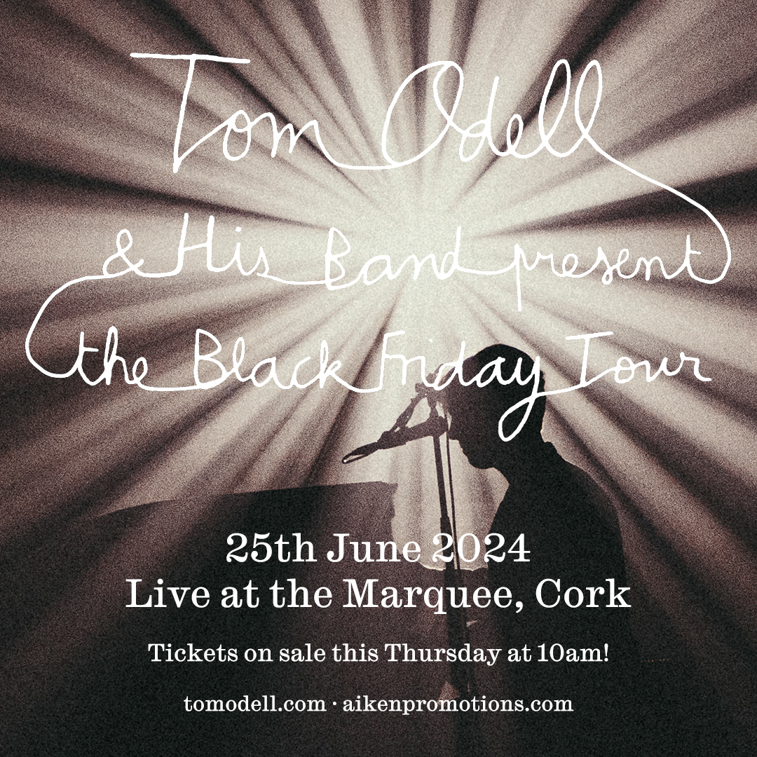 ★ ★ 𝗝𝗨𝗦𝗧 𝗔𝗡𝗡𝗢𝗨𝗡𝗖𝗘𝗗 ★ ★ ✨ One of the most streamed British artists in the world, acclaimed singer-songwriter @tompeterdell is coming to the Marquee Cork on 25th June as part of his 'The Black Friday Tour'. 🎶 🎟️ Tickets go on sale This Thursday at 10AM 💫