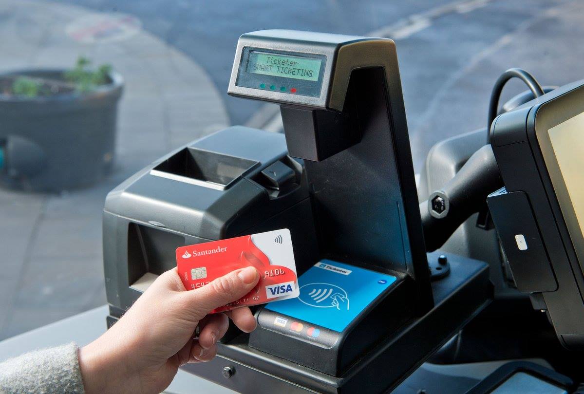 Go contactless on board. - Tap on with your card - Apple pay/Google pay - Tap on, Tap off - Scan your ticket on board with the First Bus App. Find out more: bit.ly/494dJMR