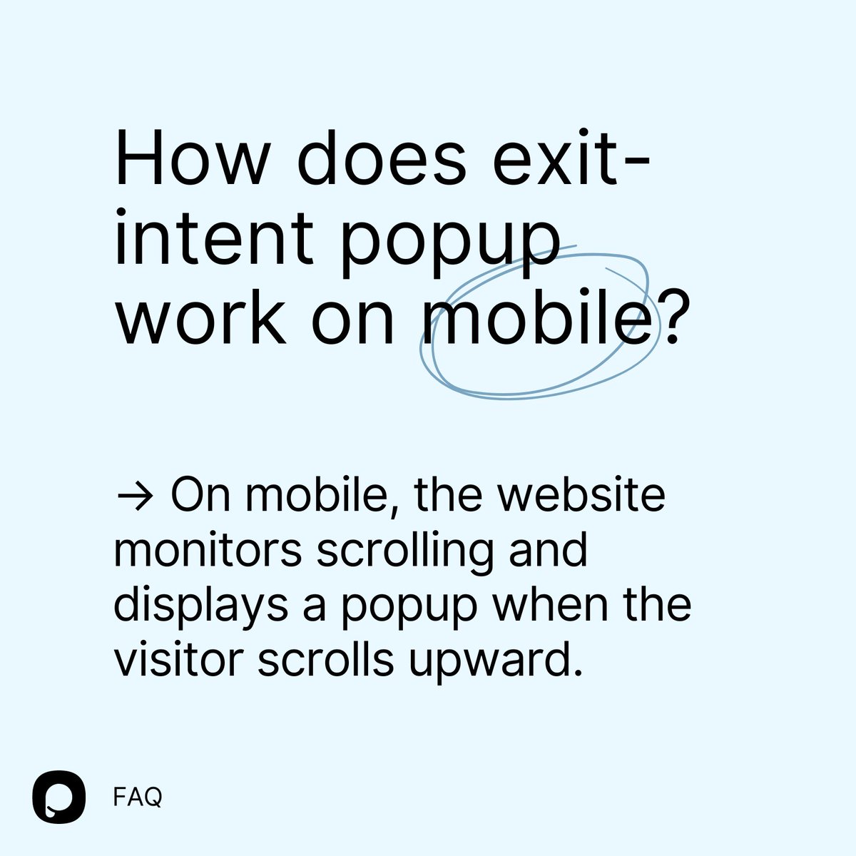 Exit-intent is a game-changer for enhancing conversions and retaining your audience's attention! 💥 Curious about its effectiveness on mobile devices? 📱 On mobile, the website monitors scrolling behavior and triggers the popup when visitors scroll up the page. 🎯