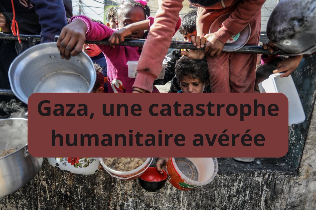 #International // Pierre Micheletti @SanteUga fait le point via @FR_Conversation sur la situation humanitaire à #Gaza. À la pénurie alimentaire s’ajoute une promiscuité propice à la diffusion de maladies, et le système de santé est très dégradé. 🔗bit.ly/3TXc722