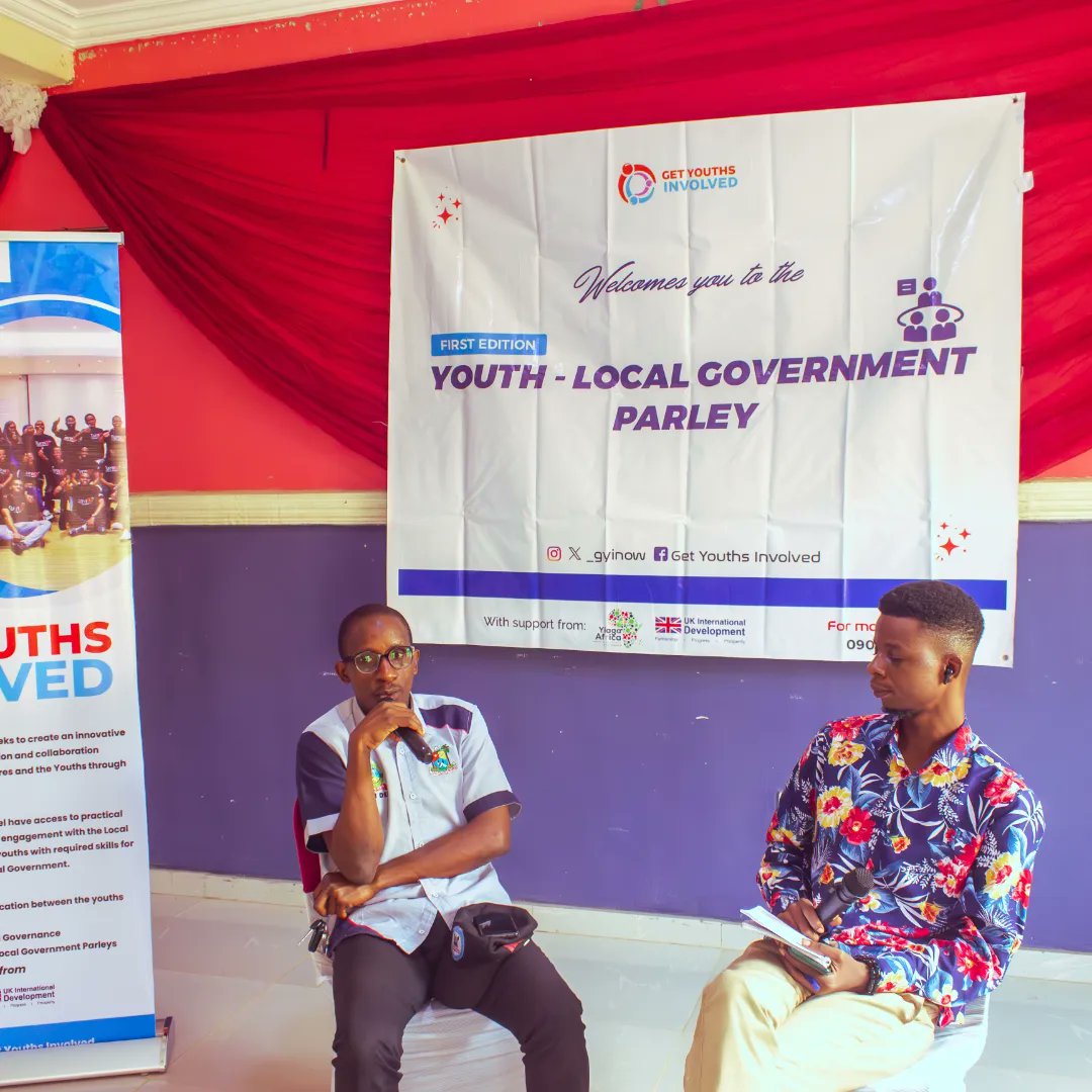 _gyinow's tweet photo. On March 23, we hosted the Ijede LCDA edition of our Youth-Local Government parley.

We brought together representatives from the youth, students and local government structures to discuss pressing issues 

1/3 https://t.co/yW31a6b2IF