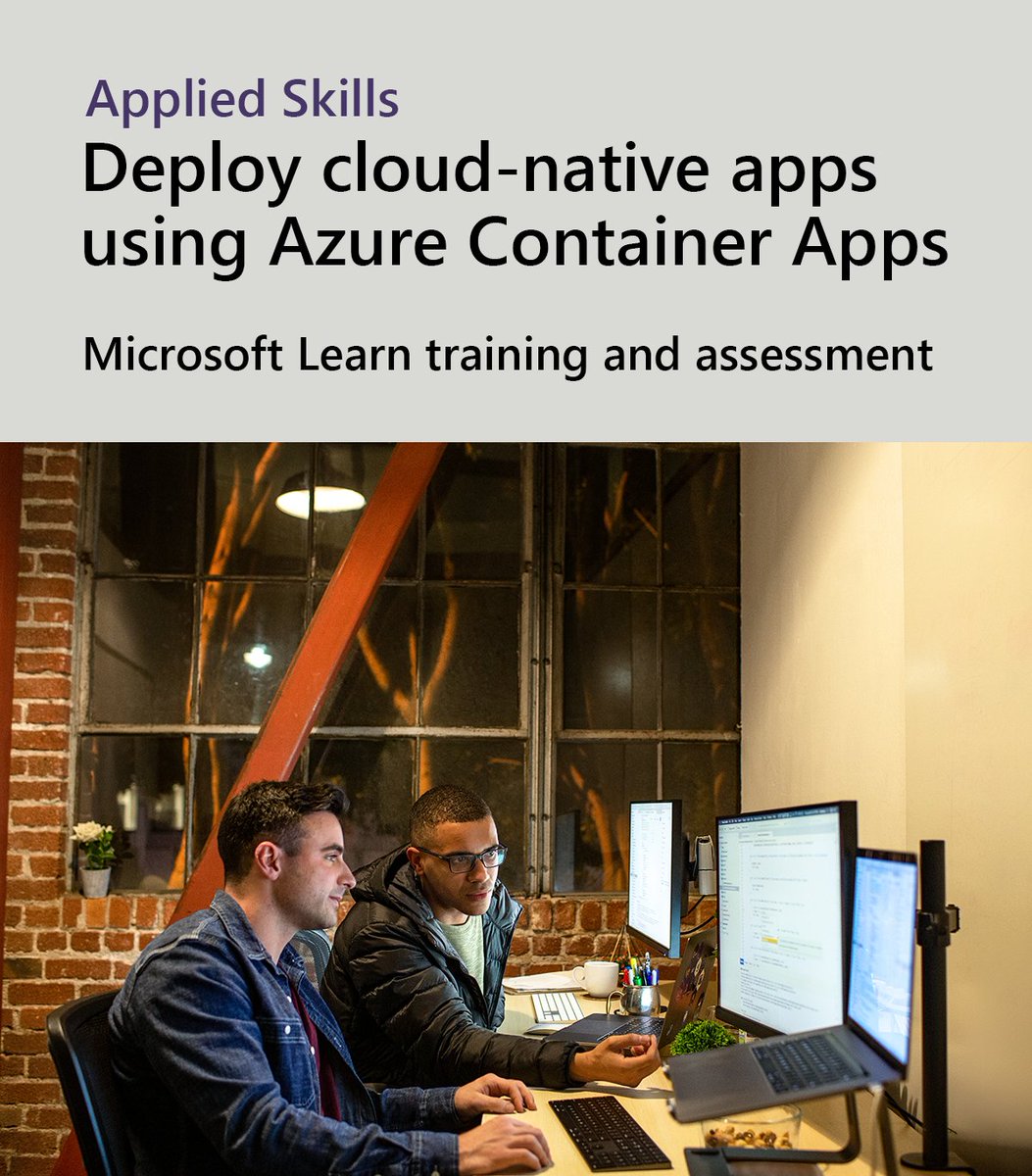 Learn how to build, deploy, scale, and manage containerized #CloudNative apps using Azure Container Apps, Azure Container Registry, and Azure Pipelines. #Azure msft.it/6015cNmkv