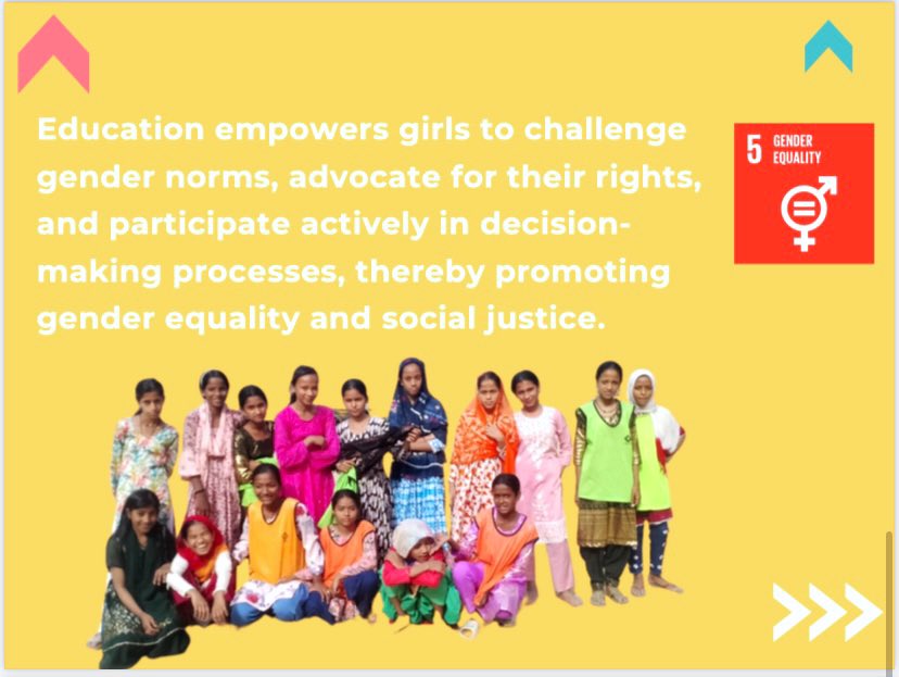 On #WorldHealthDay2024 let's unite under the empowering theme 'My health, my right.' Investing in the health & education of adolescent girls isn't just a matter of rights; it's a pathway to sustainable development & a brighter future for all. 😊🤝❤️#HealthForAll #MyHealthMyRight