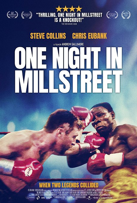 One Night In Millstreet tells the story of the 1995 world title fight between challenger Steve Collins & champion Chris Eubank for the WBO Super Middleweight belt. It is produced by Peter Murnaghan (Class of 1986) & is in cinemas now. @rockunion lnkd.in/ekDF2mXF