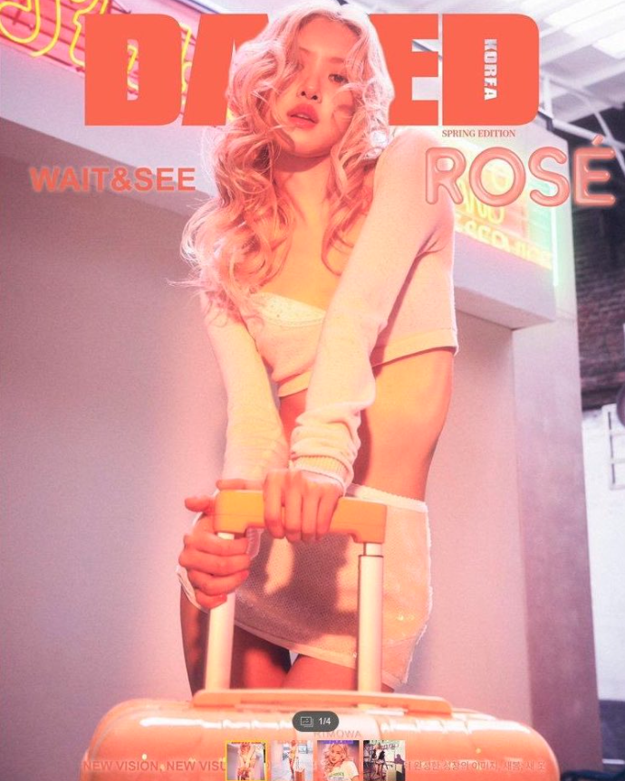 AboutMusicYT's tweet photo. BLACKPINK's Rosé in new photos for Dazed Korea. https://t.co/KaeGiqCMlT