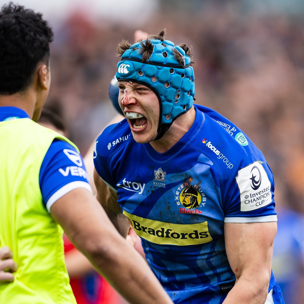 ExeterChiefs's tweet photo. How are we feeling after a weekend like that #ChiefFamily? ๐คฉ
#JointheJourney | #EXEvBAT https://t.co/kr6xeZDi59