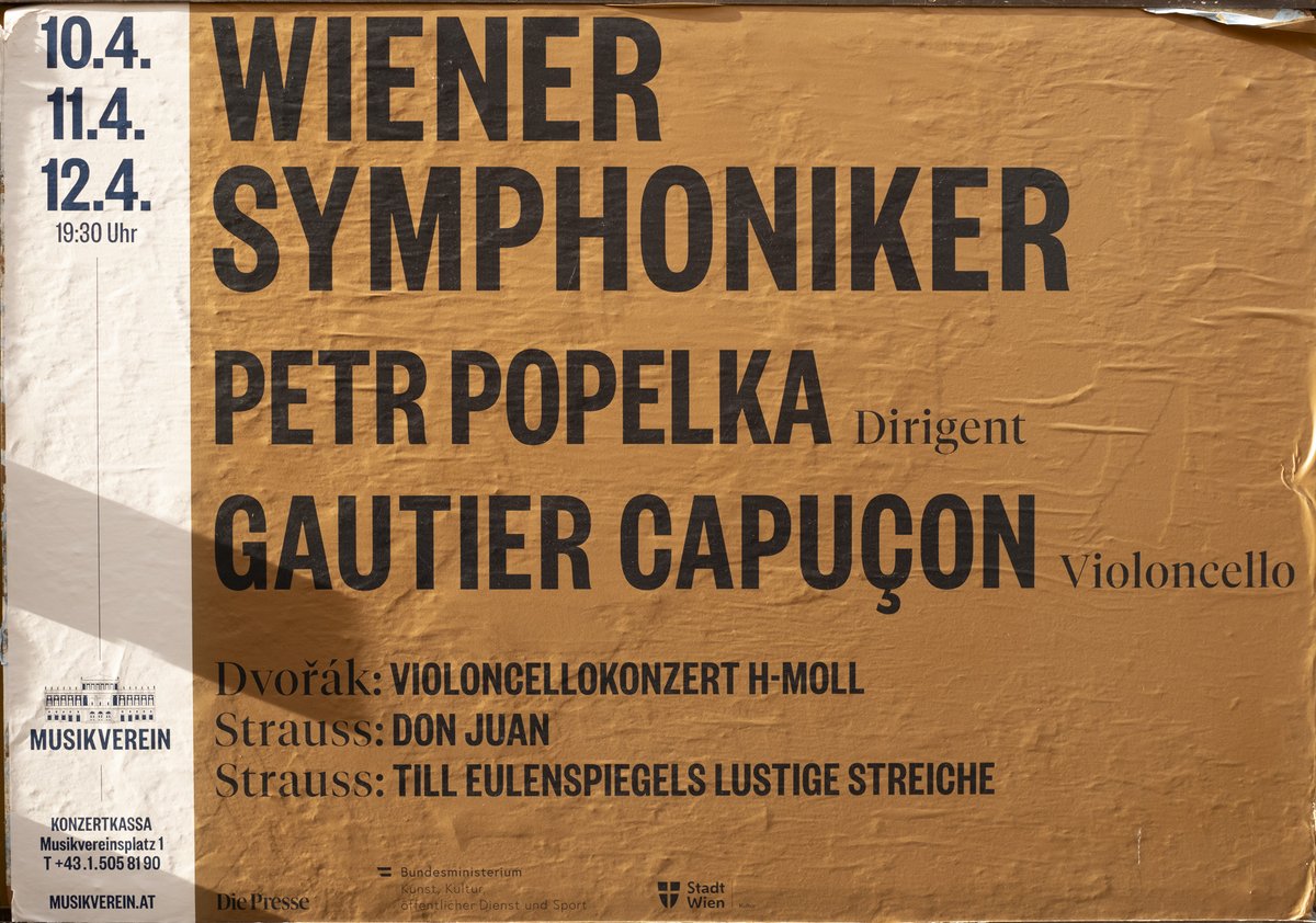 Eine #wsywoche voller Highlights! Unser designierter Chefdirigent Petr Popelka is back und #wirsymphoniker sind bereit für drei Konzerte im @Musikverein 🤩. Als Solist begrüßen wir Gautier Capuçon mit dem wir Dvořáks Cellokonzert op. 104 spielen. wienersymphoniker.at/kalender