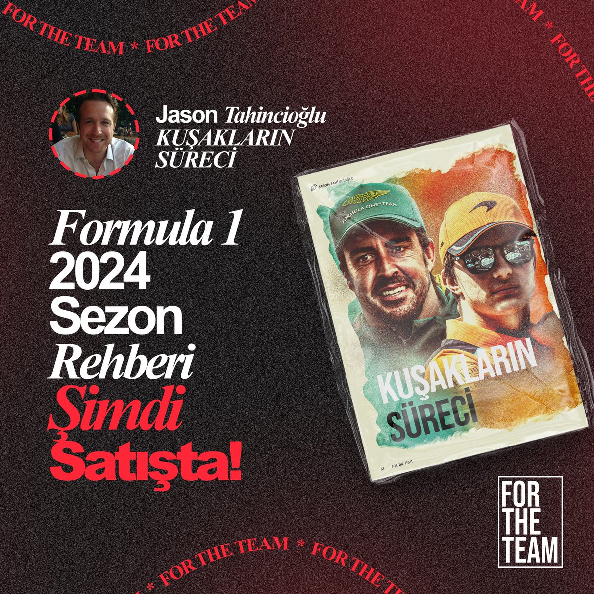 For The Team (@fortheteamdergi) on Twitter photo 📍 Kuşakların süreci
Eski 🆚 Yeni
Fernando Alonso 🆚 Oscar Piastri
✍️ <a href="/JasonlTahinci/">Jason Tahincioğlu</a>, yaş üzerinden bir yolculuğa çıktı ve pilotların yaşadıkları değişimleri-gelişimleri yazdı.
⛓️ Satın almak için: roofuniverse.com/for-the-team-f… 📍 Kuşakların süreci
Eski 🆚 Yeni
Fernando Alonso 🆚 Oscar Piastri
✍️ <a href="/JasonlTahinci/">Jason Tahincioğlu</a>, yaş üzerinden bir yolculuğa çıktı ve pilotların yaşadıkları değişimleri-gelişimleri yazdı.
⛓️ Satın almak için: roofuniverse.com/for-the-team-f…