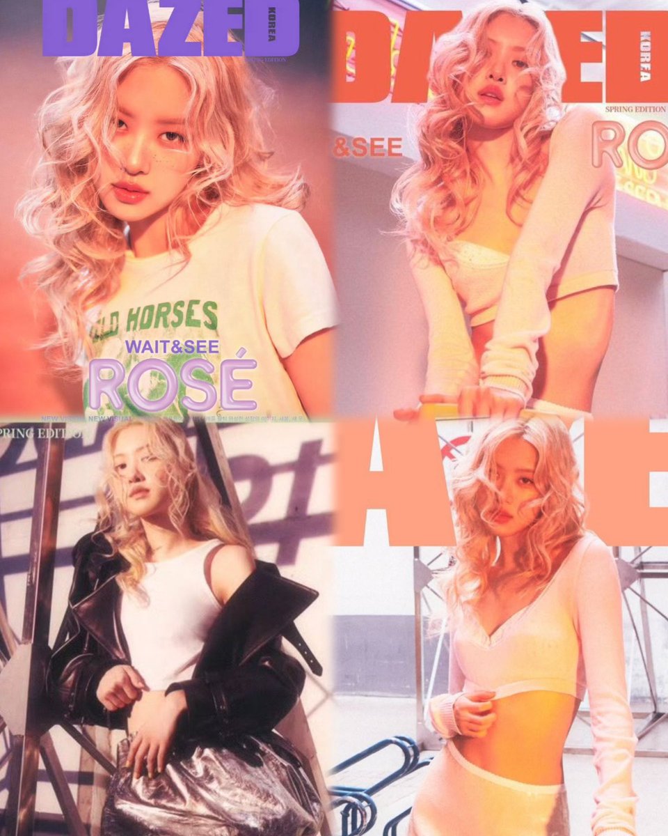 ROSÉ x DAZED KOREA