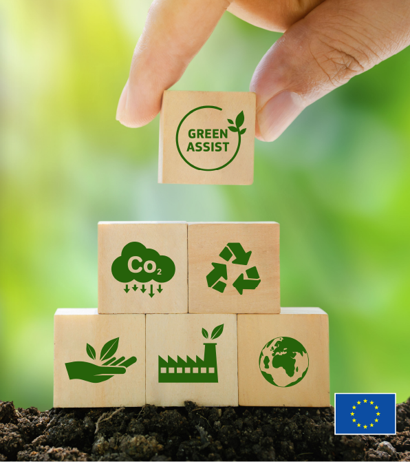 Vlaganje v zeleno & trajnostno prihodnost ni nujno zapleteno!  #GreenAssist je brezplačna svetovalna storitev #EU, ki vam pomaga

⚡povečati energ. učinkovitost,
🗑️izboljšati ravnanje z odpadki,
🌎zmanjšati ogljični odtis
in še marsikaj! 
👉europa.eu/!Hbkjwb 
#EUGreenDeal