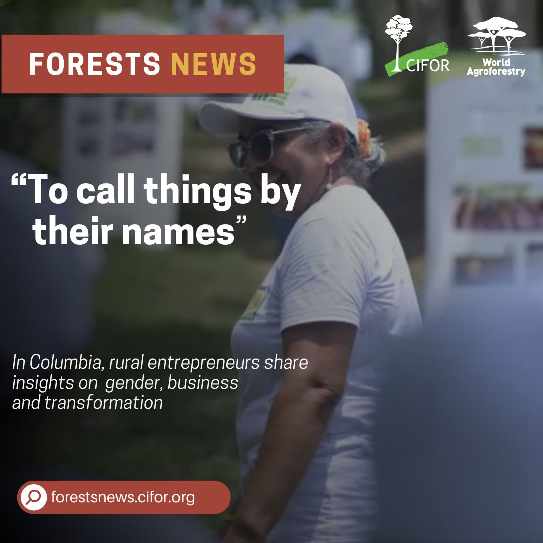 At a five-day ‘learning route’ event for rural entrepreneurs in Colombia, poultry association leader Sandra Paola Sequeda shared the significance of what she had discovered. “I learned to call things by their names,” she said.

Read: bit.ly/3Ja7fRZ

#Trees4Resillience