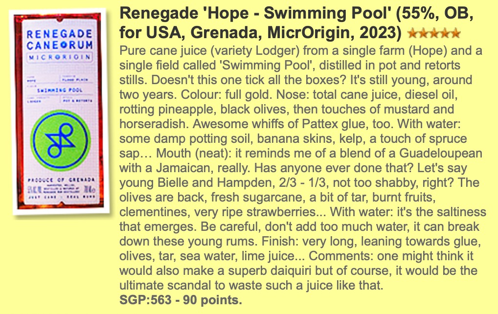 90 points from <a href="/Whiskyfun/">Serge Valentin</a> for our latest release in the USA. 🙏 whiskyfun.com/2024/Just-a-fe…