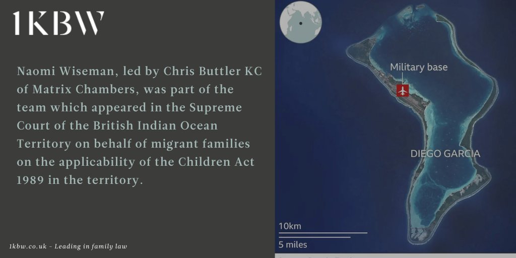 In the recent Supreme Court of the BIOT judgment CT et al v The Commissioner for the BIOT, found that the Children Act 1989 applies on BIOT. This means that the vulnerable migrant children on the island are entitled to all the protections the Act provides 1kbw.co.uk/wp-content/upl…