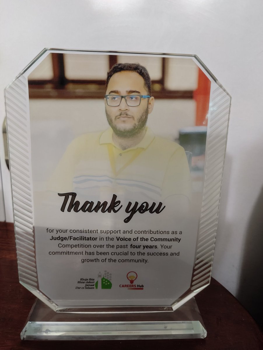 Starting the week on a great note with this token that I received over the weekend from @hassangdewji & his Careers Hub team! Always a pleasure pushing for skills building in the #youth of #Tanzania & #Africa in general especially in speaking which is a passion for me.