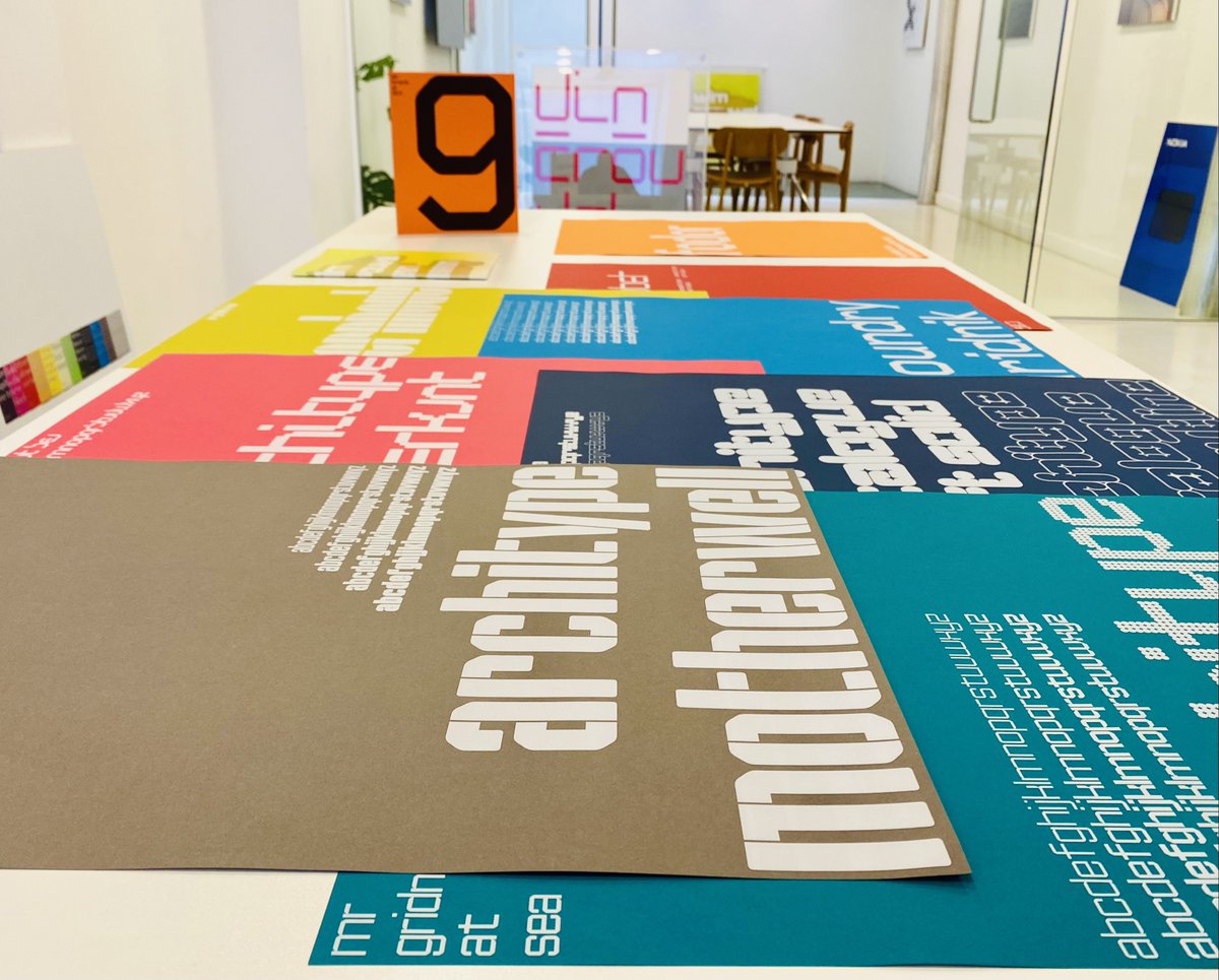 TheFoundryTypes's tweet image. Not long to go now!

@sea_london X The Foundry Types: An evening exhibition celebrating @thefoundrytypes 35th birthday and unique typographic collaboration with Wim Crouwel, supported by our friends at @gfsmithpapers @teamimpression_ @visuelle.co.uk

#wimcrouwel #fonts #branding